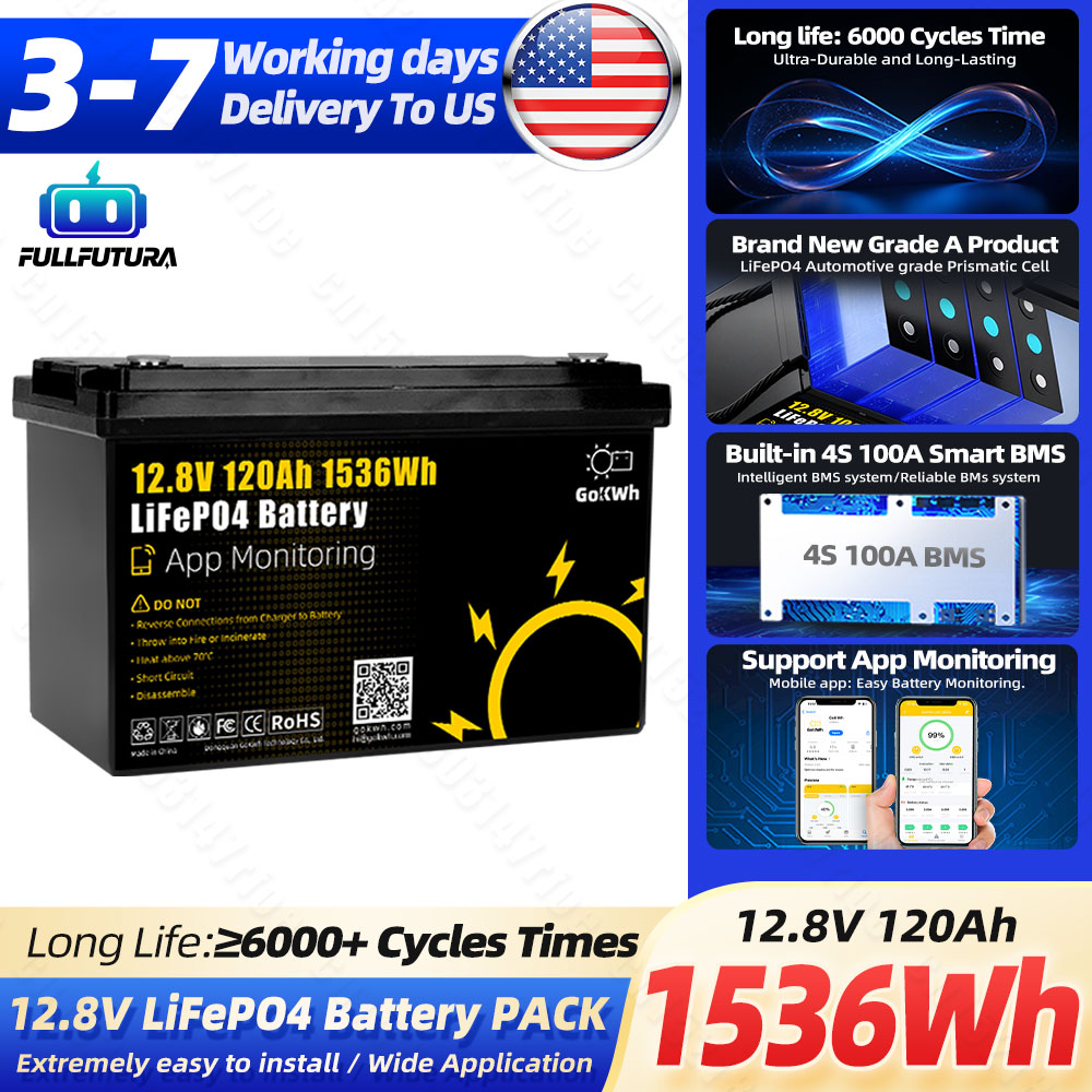 Outdoor Camping Usa - 6000회 이상의 충전/방전 사이클을 지원하는 12V