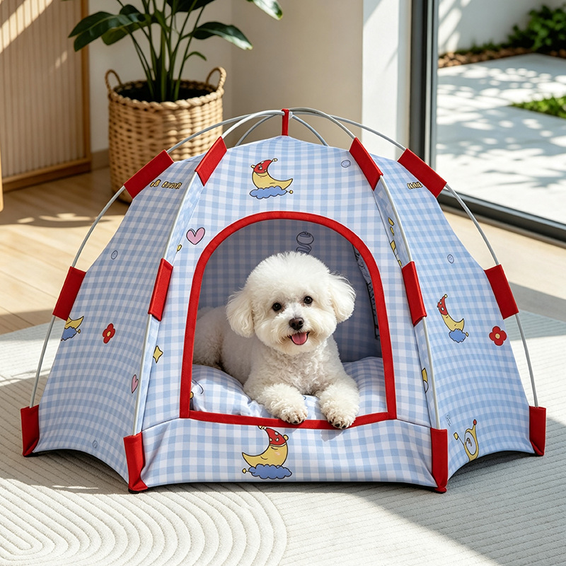 Outdoor Camping Dog Bed - 강아지 텐트와 고양이 침대, 모든 계절에