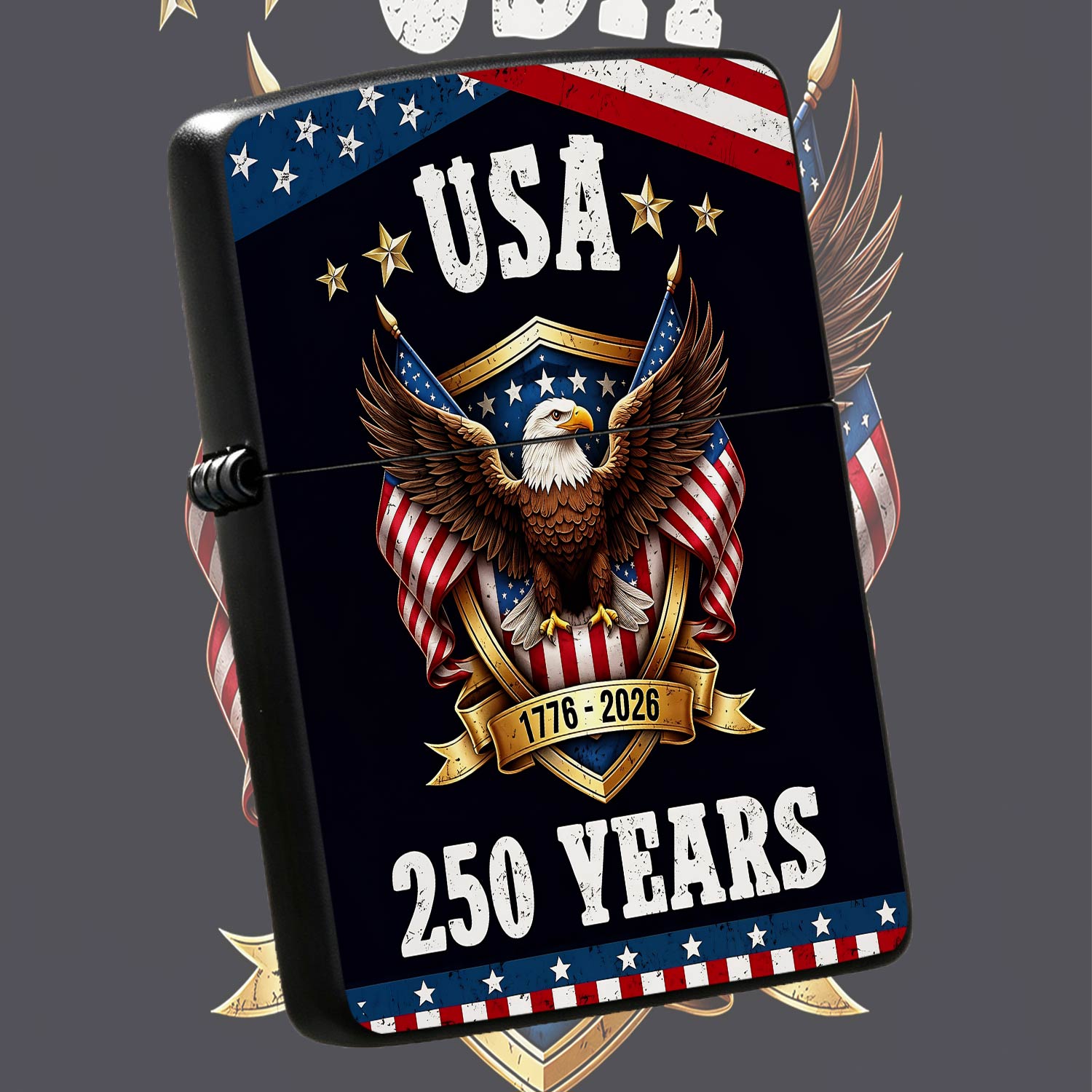 애국심을 담은 미국 250주년 기념 라이터, 1776- - Outdoor Camping Usa 리뷰 및 가격