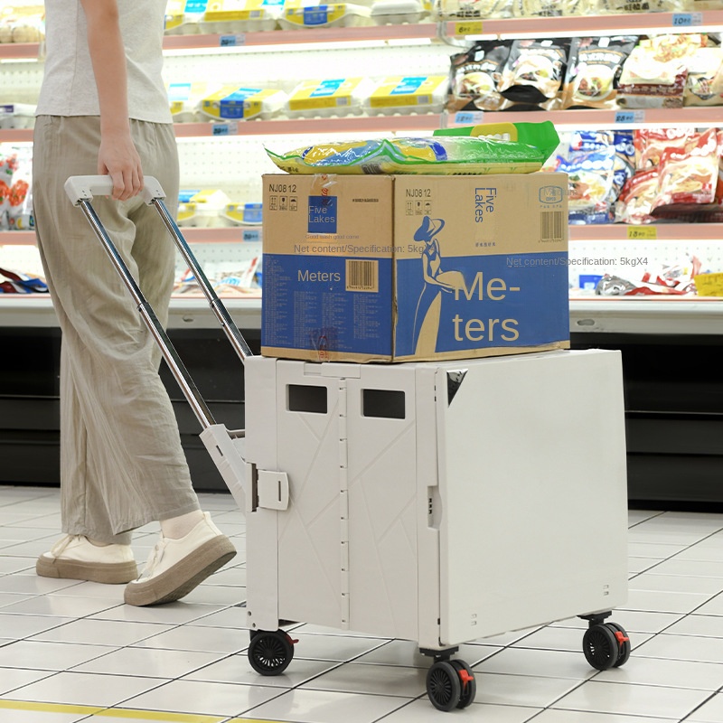 접이식 야외 캠핑용 피크닉 카트, 휴대용 쇼핑 카트,  - Outdoor Camping Trolley 리뷰 및 가격