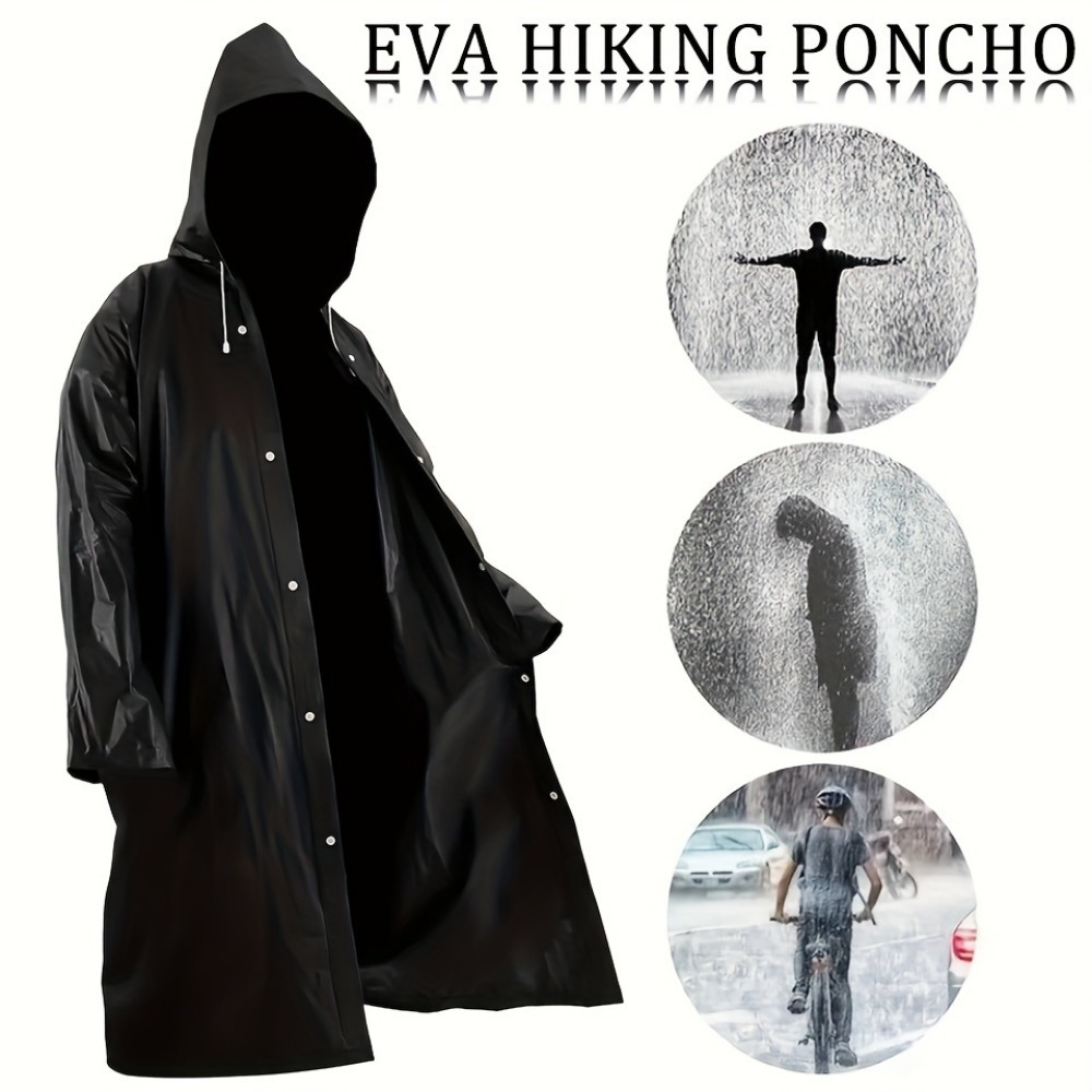남녀공용 성인용 레인 판초 - 내구성이 뛰어난 EVA  - Camping Rain Poncho 리뷰 및 가격