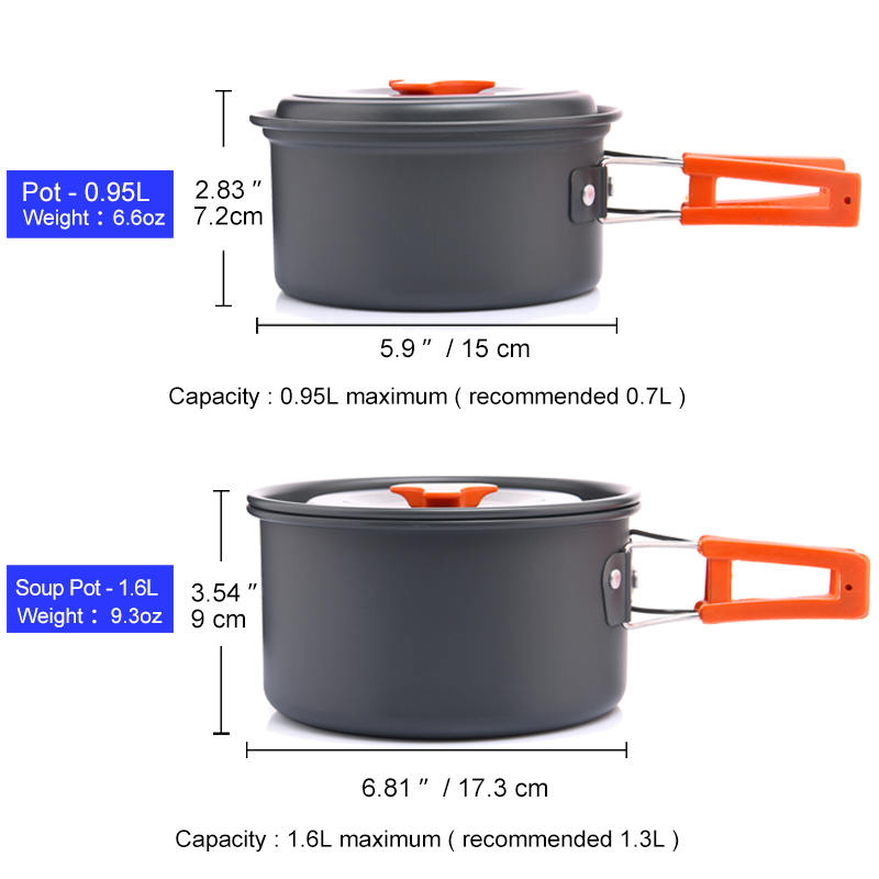 Widesea 캠핑 야외 조리기구 세트 식기 요리 칼  - Outdoor Camping Dining Set 리뷰 및 가격