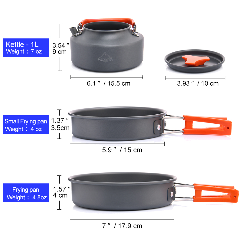 Widesea 캠핑 야외 조리기구 세트 식기 요리 칼  - Outdoor Camping Dining Set 리뷰 및 가격